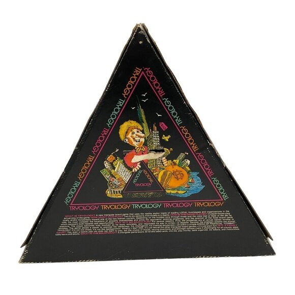 The Chicago Tryology Vintage 1978 Real Estate Board Game Complete Set by Osobo - Picture 6 of 7